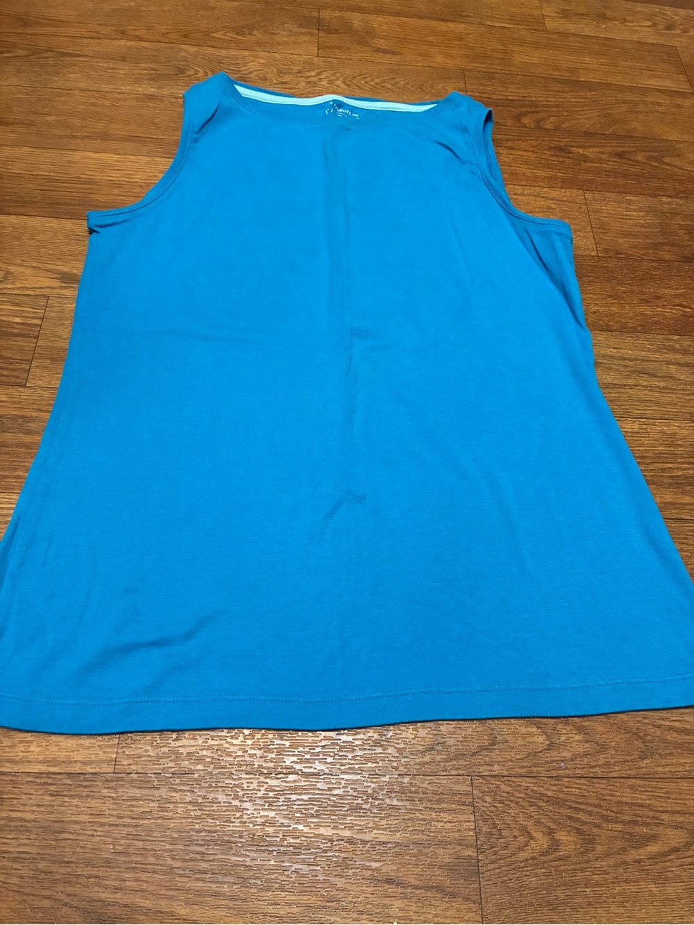 Talbots Blue Tank Top Size Petite Medium